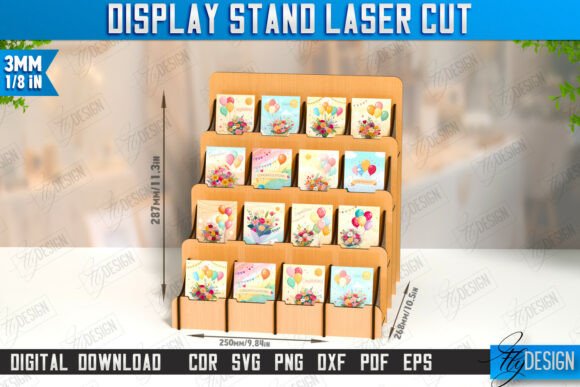 Download Display Stand Laser Cut | Craft | CNC - Craft Collection