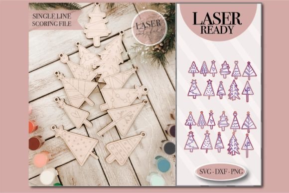 Download Christmas Tree Ornaments for DiY Craft Kits - Craft Collection